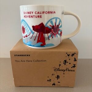 Starbucks Mug YOU ARE HERE Collection Disney Parks